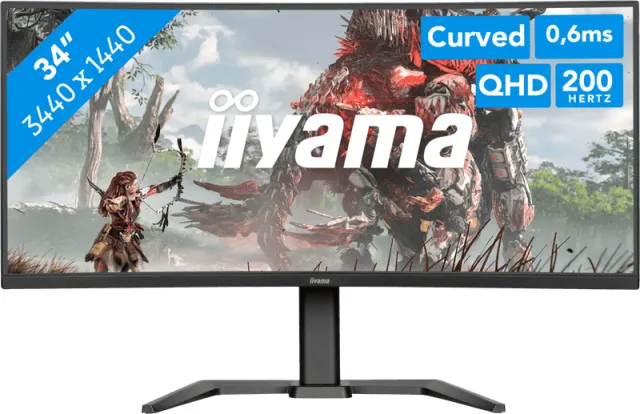 Iiyama G-Master GCB3484WQSU-B2 curved gamingmonitor zwart