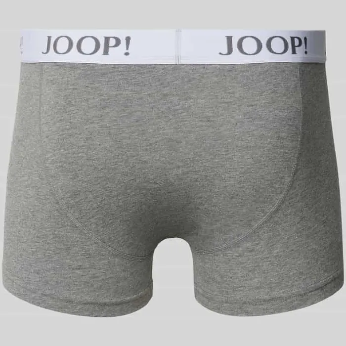Joop! Boxershort met elastische band met label in een set van 3 stuks zwart, foto 2