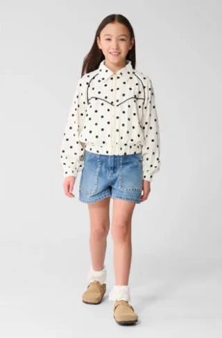 Shoeby denim regular waist short blauw, foto 3