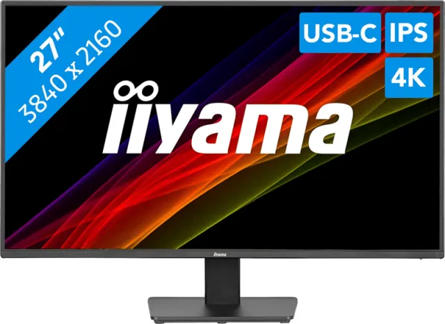 Iiyama ProLite XU2792UHSU-B6 4K monitor zwart