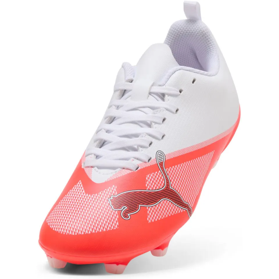 Puma Ultra 7 Play FG/AG junior voetbalschoenen - rood/wit, foto 4