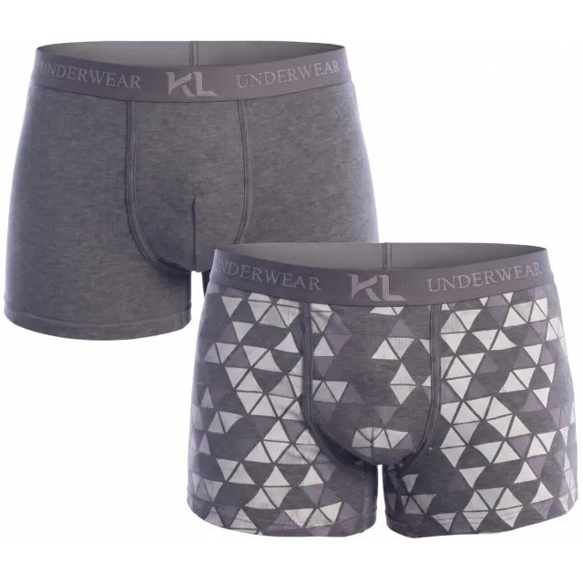 Kisses&Love Boxers Kisses And Love KLB2 Grijs