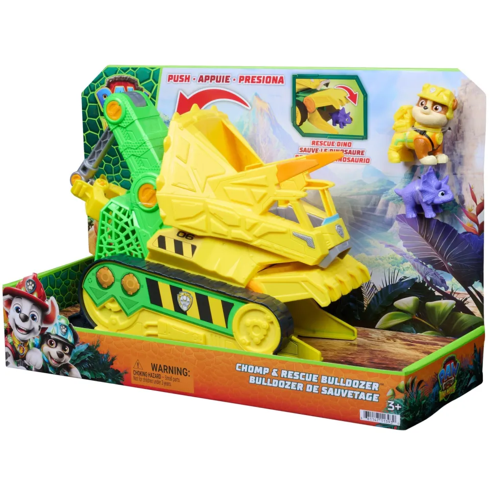 PAW Patrol The Dino Movie – Rubble's Chomp and Rescue Vehicle, foto 2
