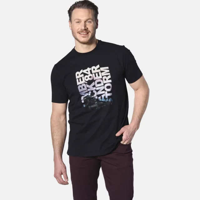 Jan Vanderstorm Ranstein t-shirt zwart