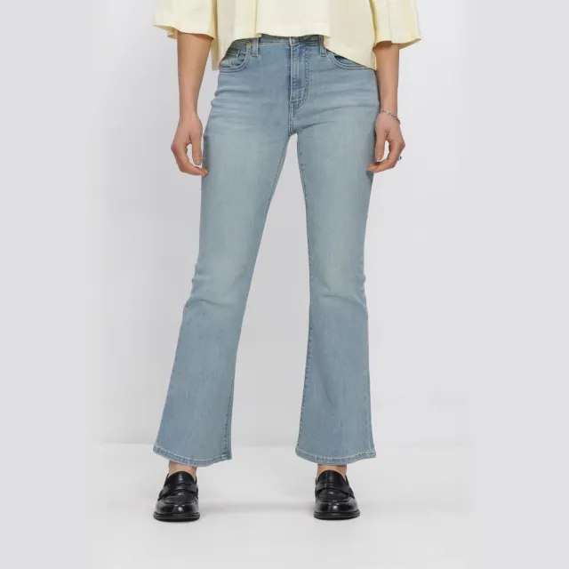 Levi's Dames Jeans 726 Hr Flare - Lichtblauw