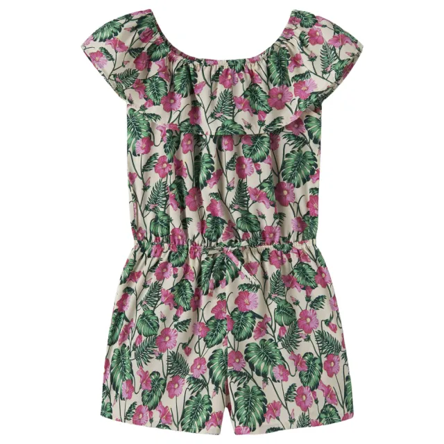 NAME IT KIDS playsuit beige Beige/roze/groen
