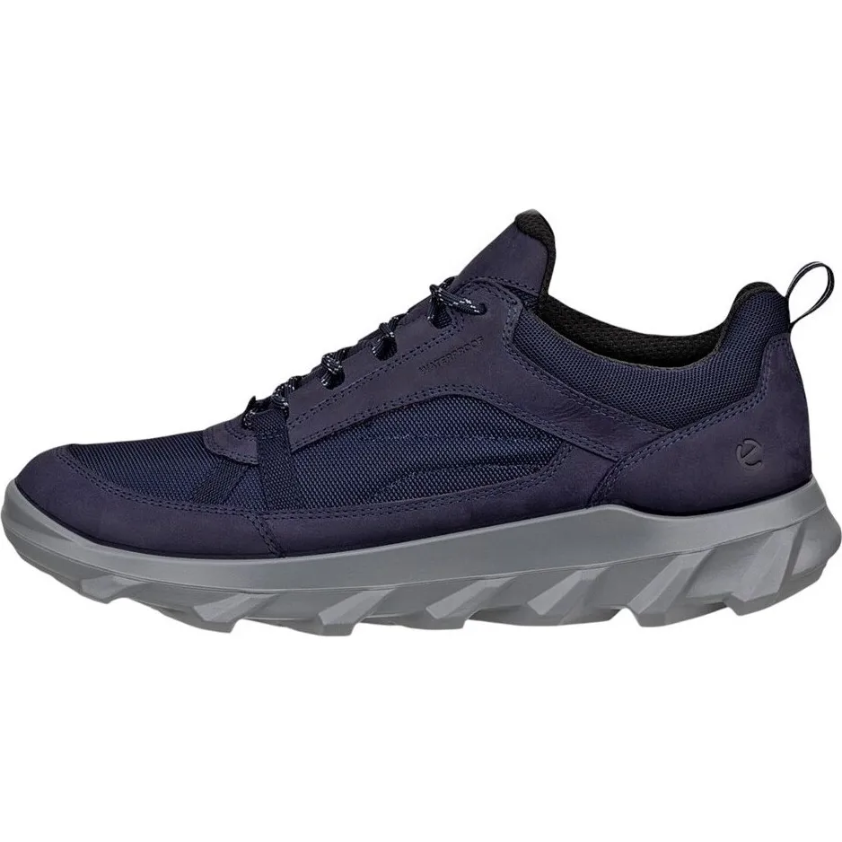 Ecco Mx Low WP multisportschoen navy Blauw/Grijs