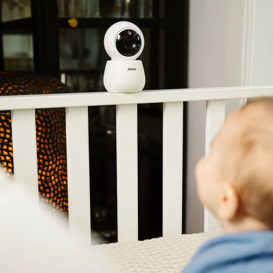 Alecto DVM2050 Babyfoon met HD-camera, groot 5 inch kleurenscherm en nachtlampje - Op afstand bestuurbaar - Wit, foto 7