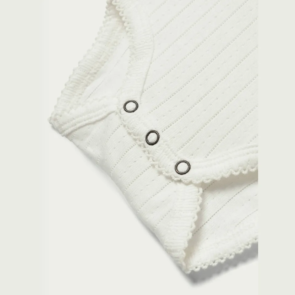 Lil' Atelier BABY romper NBFRACHEL offwhite, foto 6