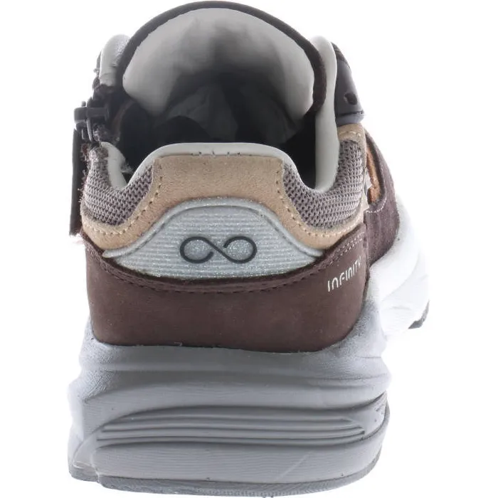 Hip suède sneakers - bruin/grijs, foto 3