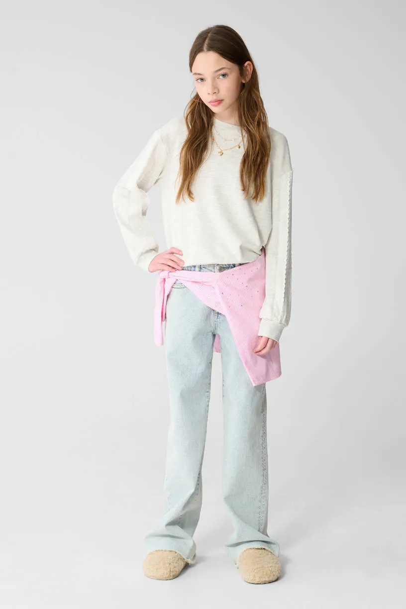 Shoeby sweater - lichtgrijs, foto 6