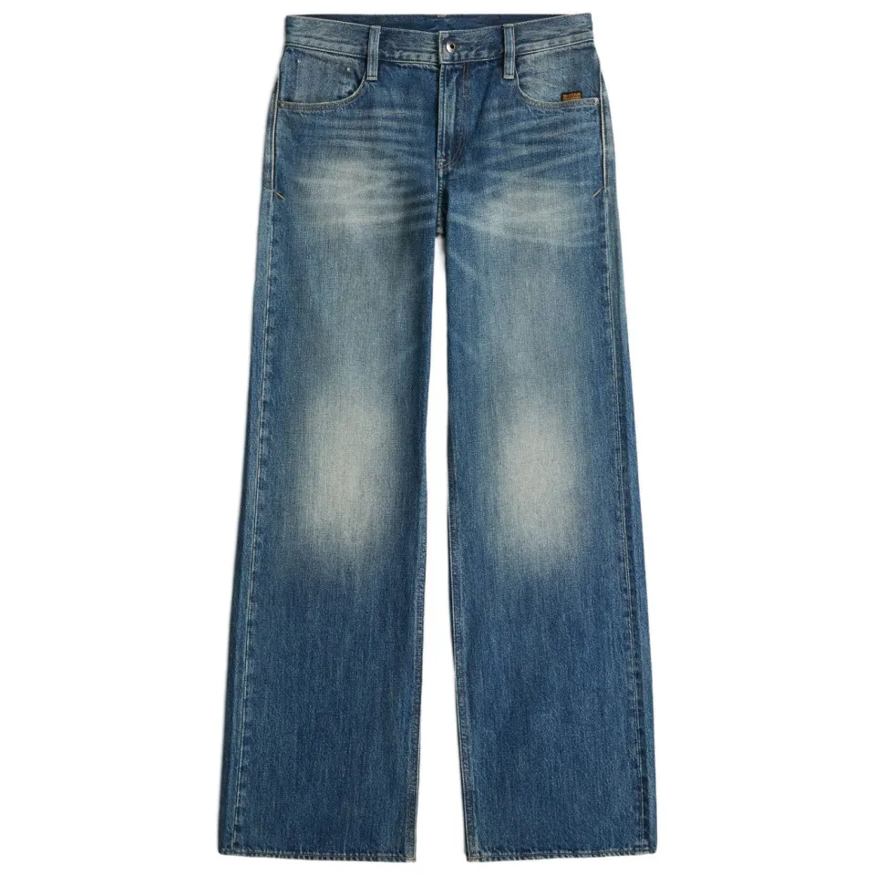 G-Star Judee wide leg jeans - mediumblauw, foto 2