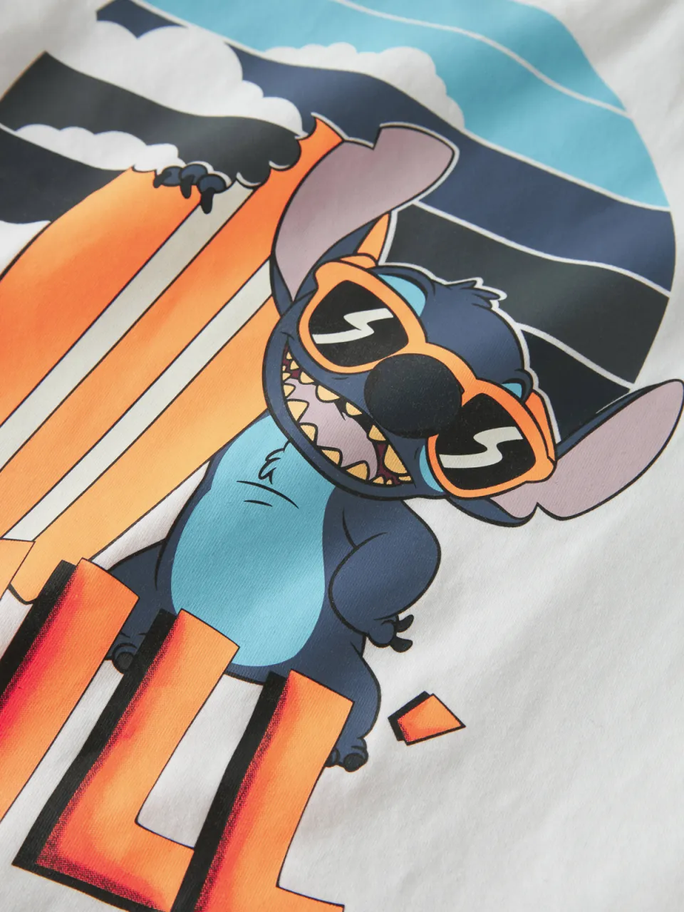 NAME IT MINI Lilo & Stitch t-shirt wit, foto 6