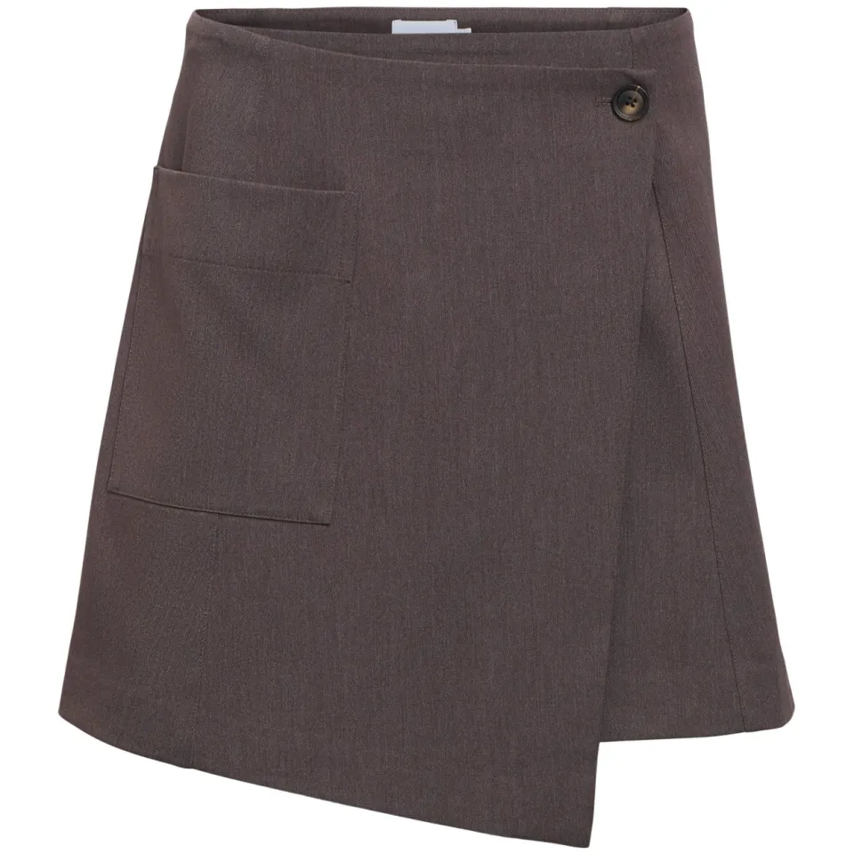Object Objlisa Re wrap minirok bruin, foto 2