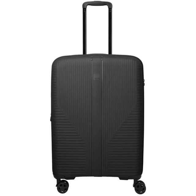 Travelite trolley Air Stripe 66 cm. Expandable zwart