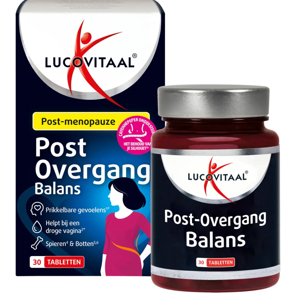 Lucovitaal Post Overgang Balans -30 tabletten, foto 5