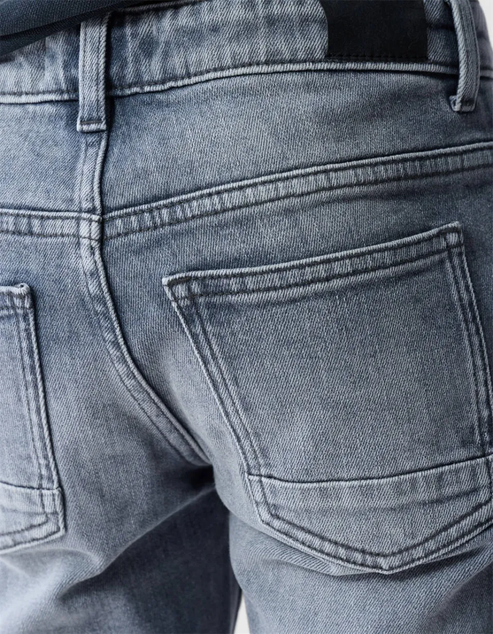 Shoeby slim fit jeans grey denim, foto 5