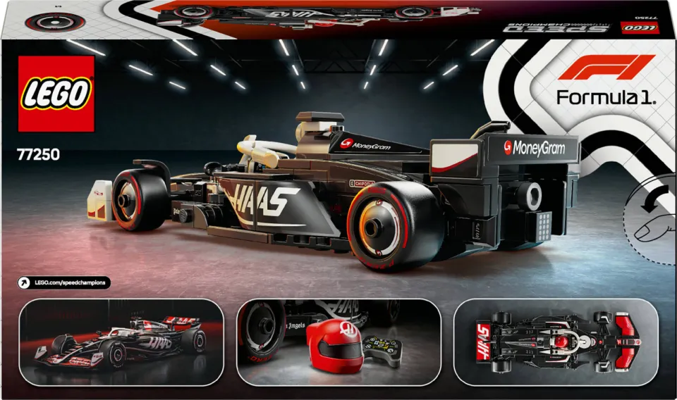 Lego Speed Champions MoneyGram Haas F1® Team VF-24 racewagen 77250, foto 6