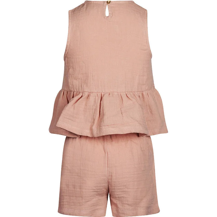 Koko Noko mouwloze top + korte broek roze, foto 3