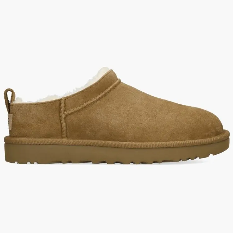 Ugg Classic Micro pantoffel kastanjebruin chestnut, foto 2