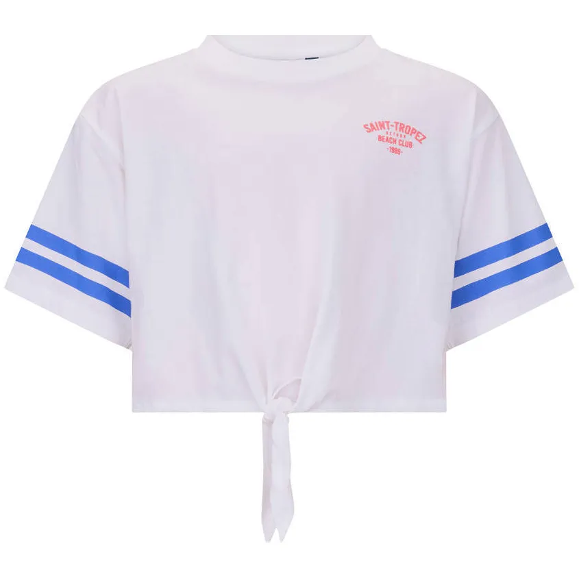 Retour Jeans cropped T-shirt wit, foto 2