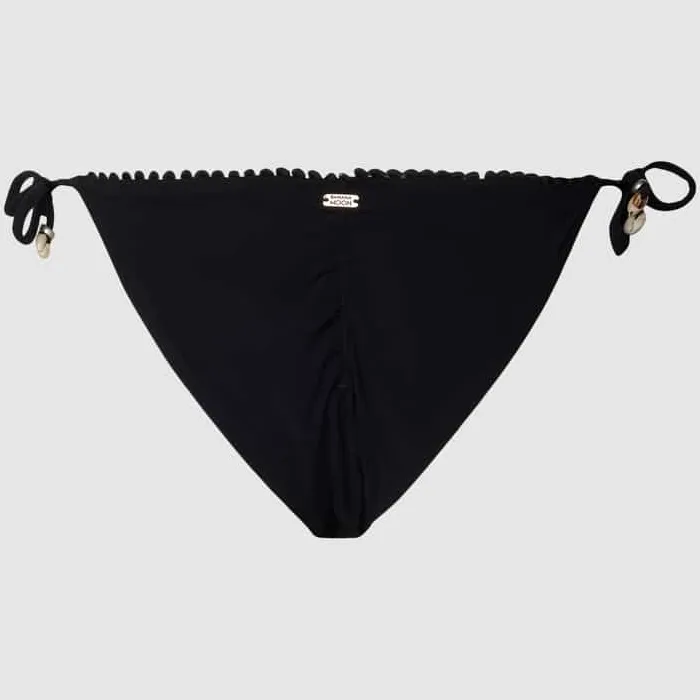 Banana Moon Bikinibroekje met vetersluiting, model 'DREA' zwart, foto 3