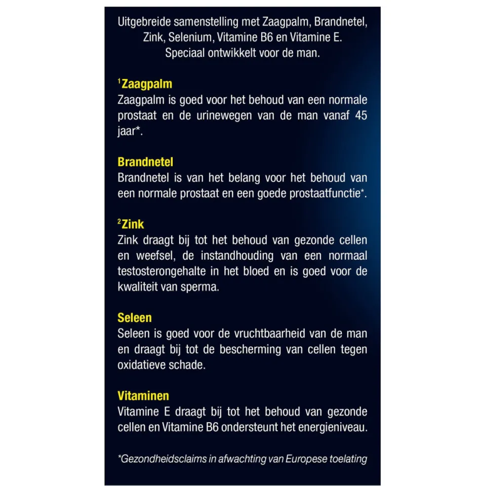 Lucovitaal Prostaat Comfort - 60 capsules, foto 2