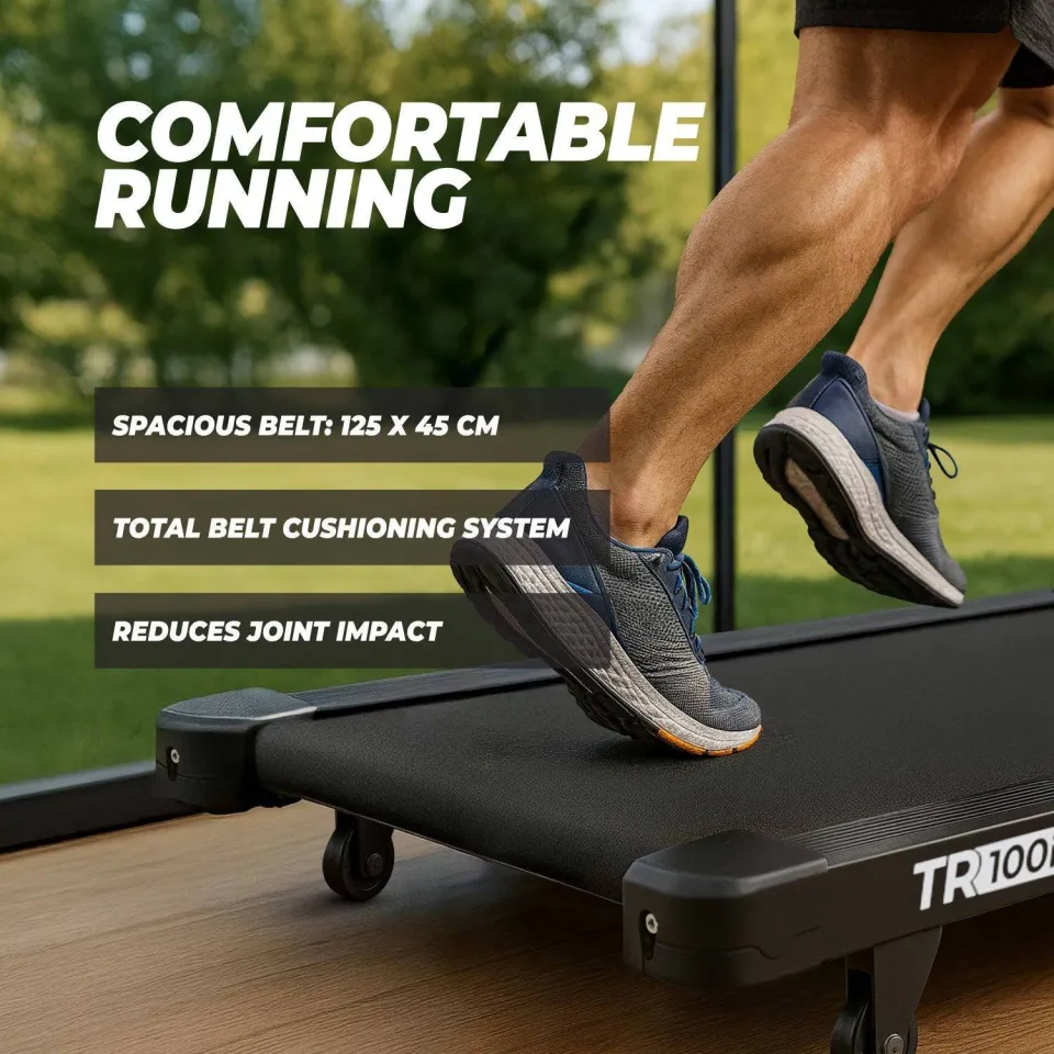 Virtufit loopband TR-100i zwart/groen, foto 7