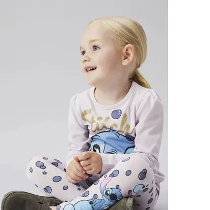 NAME IT MINI Lilo & Stitch longsleeve lila, foto 4
