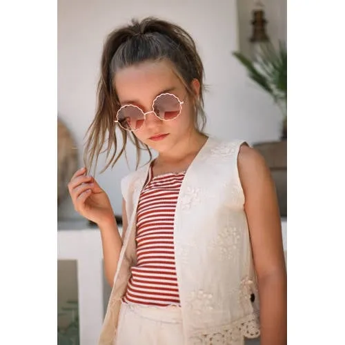 Like Flo gilet ecru, foto 5
