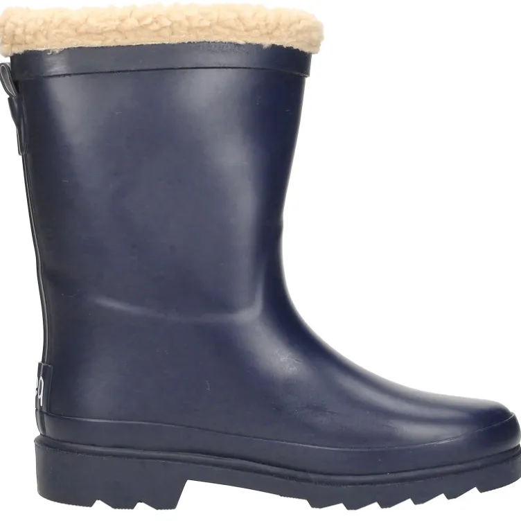 Keq Rainboots Fur regenlaarzen blauw