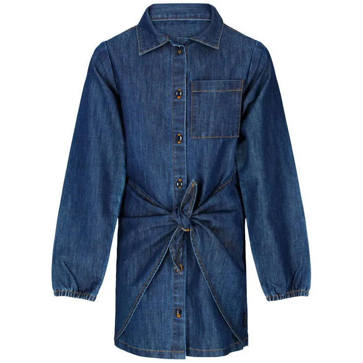 Retour Jeans Nova spijkerjurk donkerblauw dark indigo, foto 2
