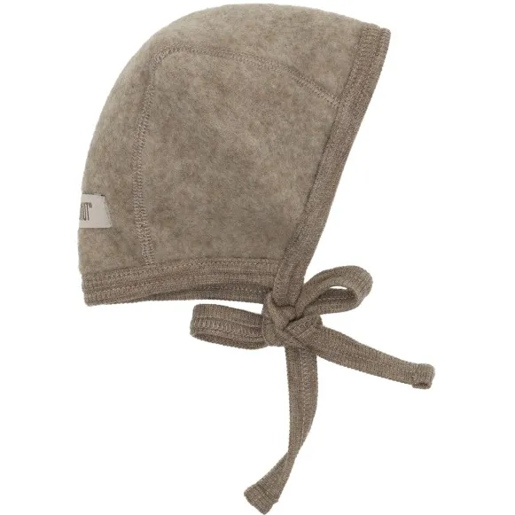 Huttelihut Bonnet Wool Fleece - Beige-6M, foto 2