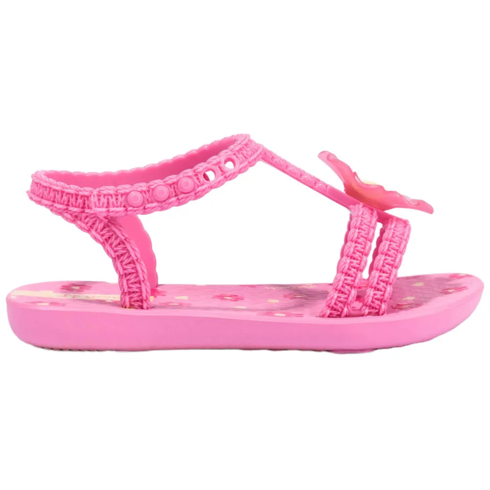 Ipanema Daisy Baby gebloemde sandalen roze