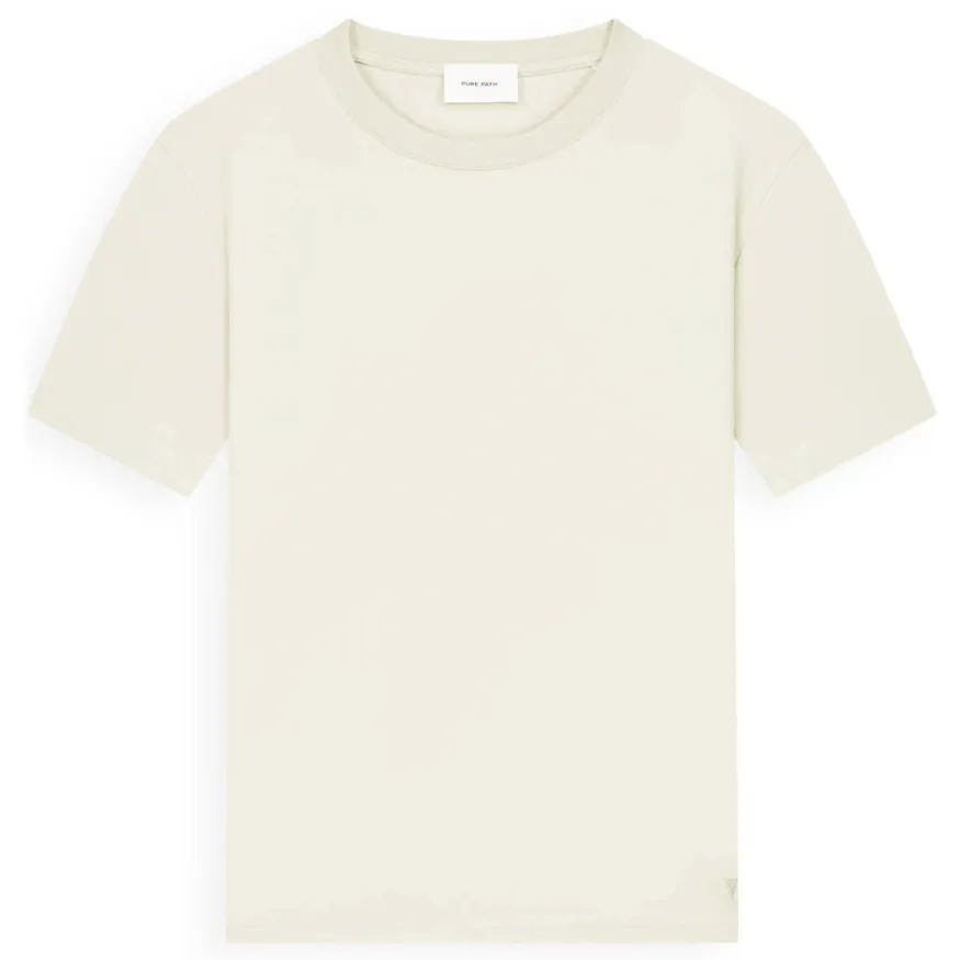 Pure Path regular T-shirt met backprint zand, foto 2