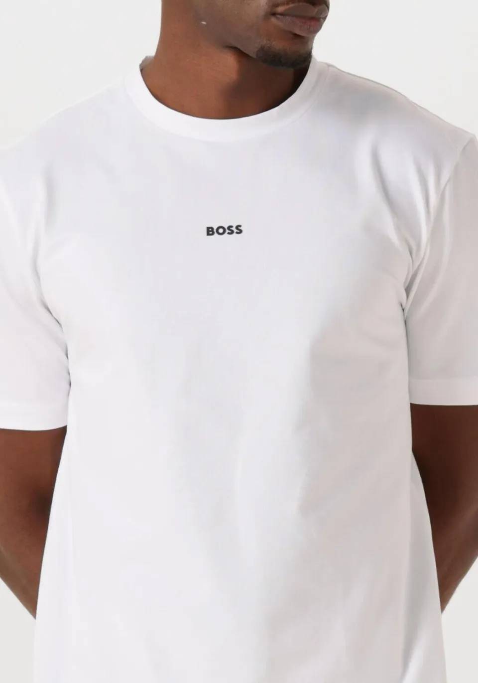 Boss Orange Heren Polo's & T-shirts Tchup 10242929 01 - Wit, foto 4