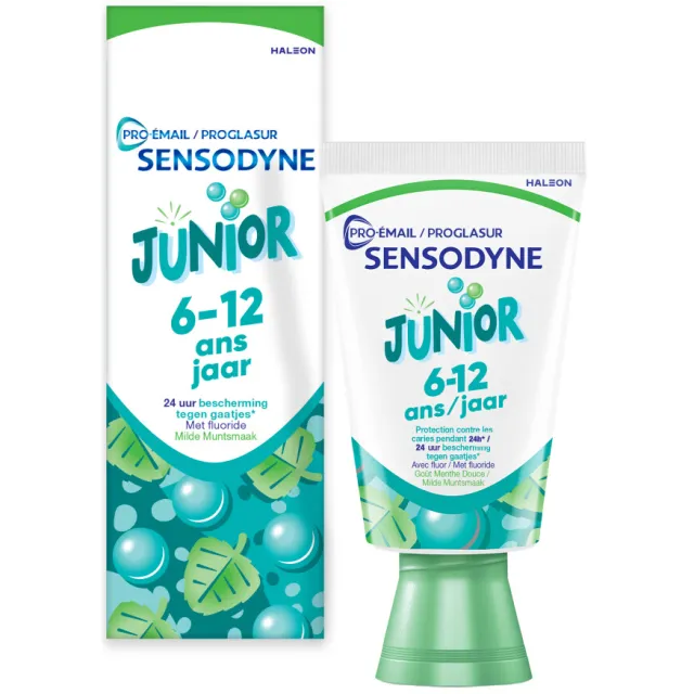 Sensodyne Tandpasta ProGlasur Junior 6-12 Jaar 50 ml