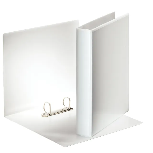 Esselte Presentatieringband esselte essentials panorama a4 2-rings d-mechaniek 30mm wit