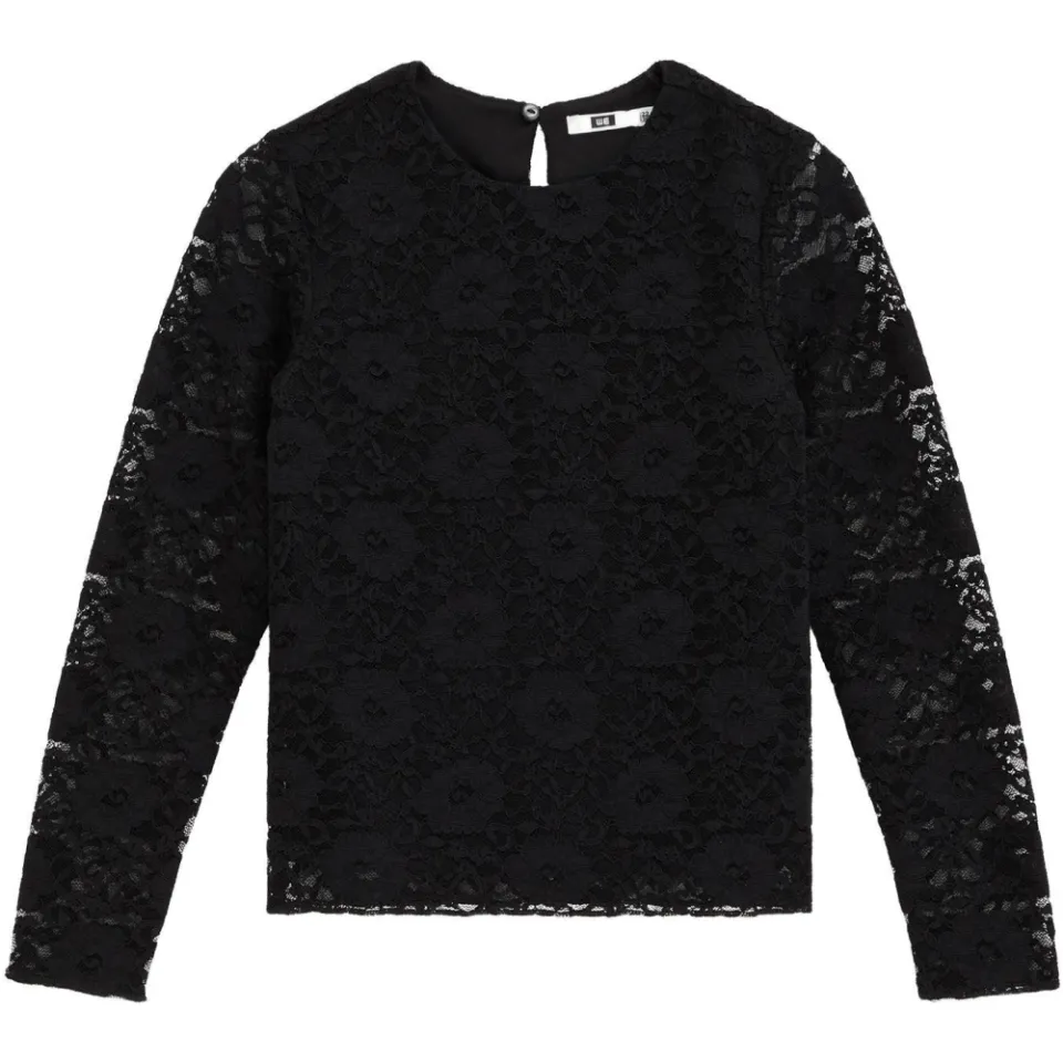 WE Fashion blousetop zwart, foto 2