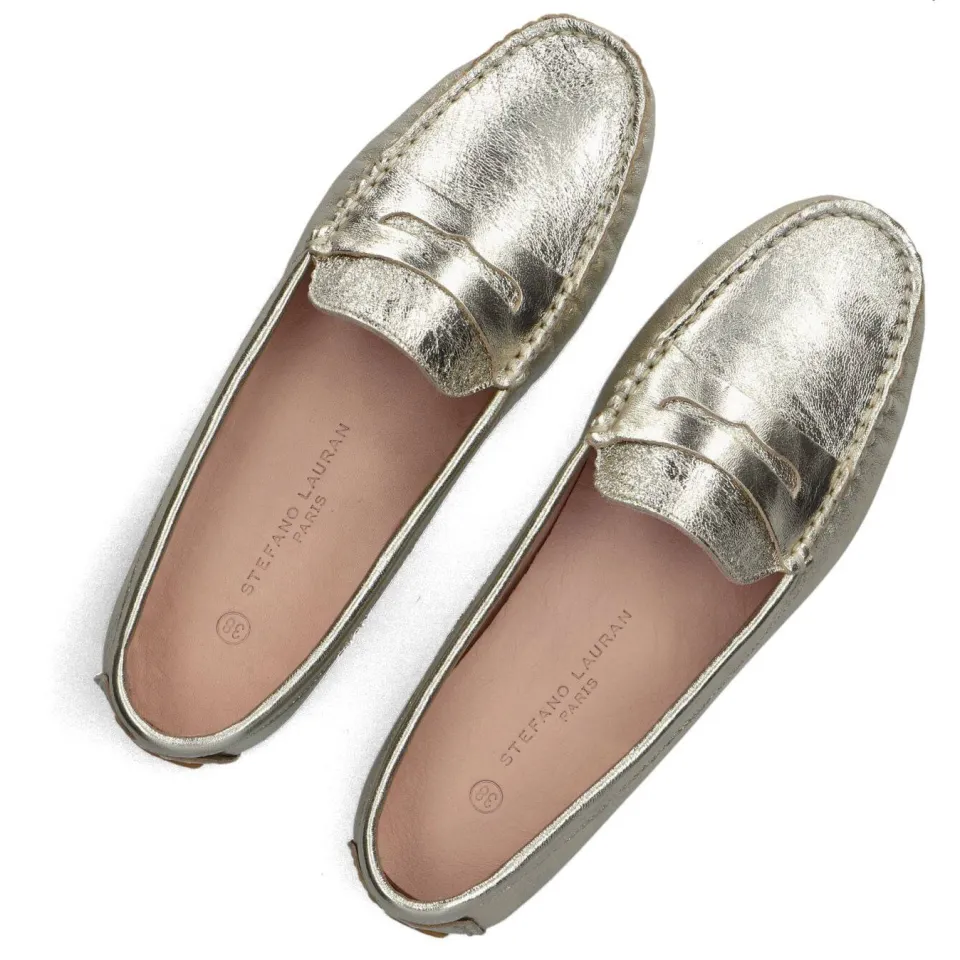 Stefano Lauran Mocassins 11634 Goud, foto 4