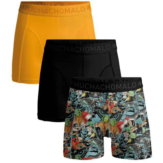 Muchachomalo Jongens 3-pack Boxershorts Veelkleurig