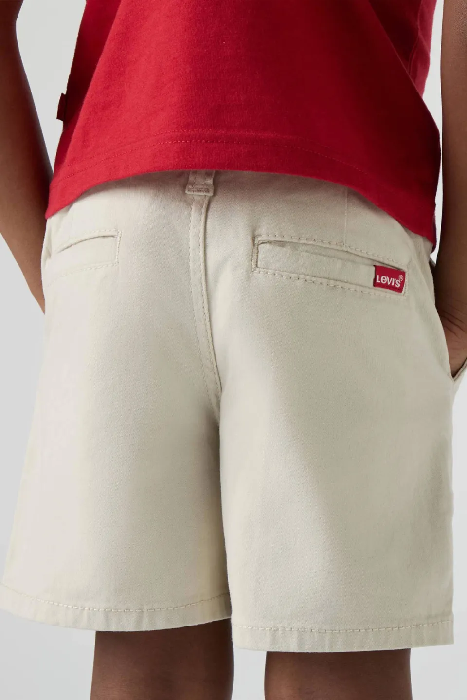 Levi's denim short beige, foto 8