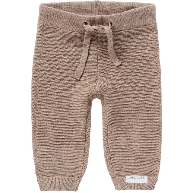 Noppies Grover broek taupe melange