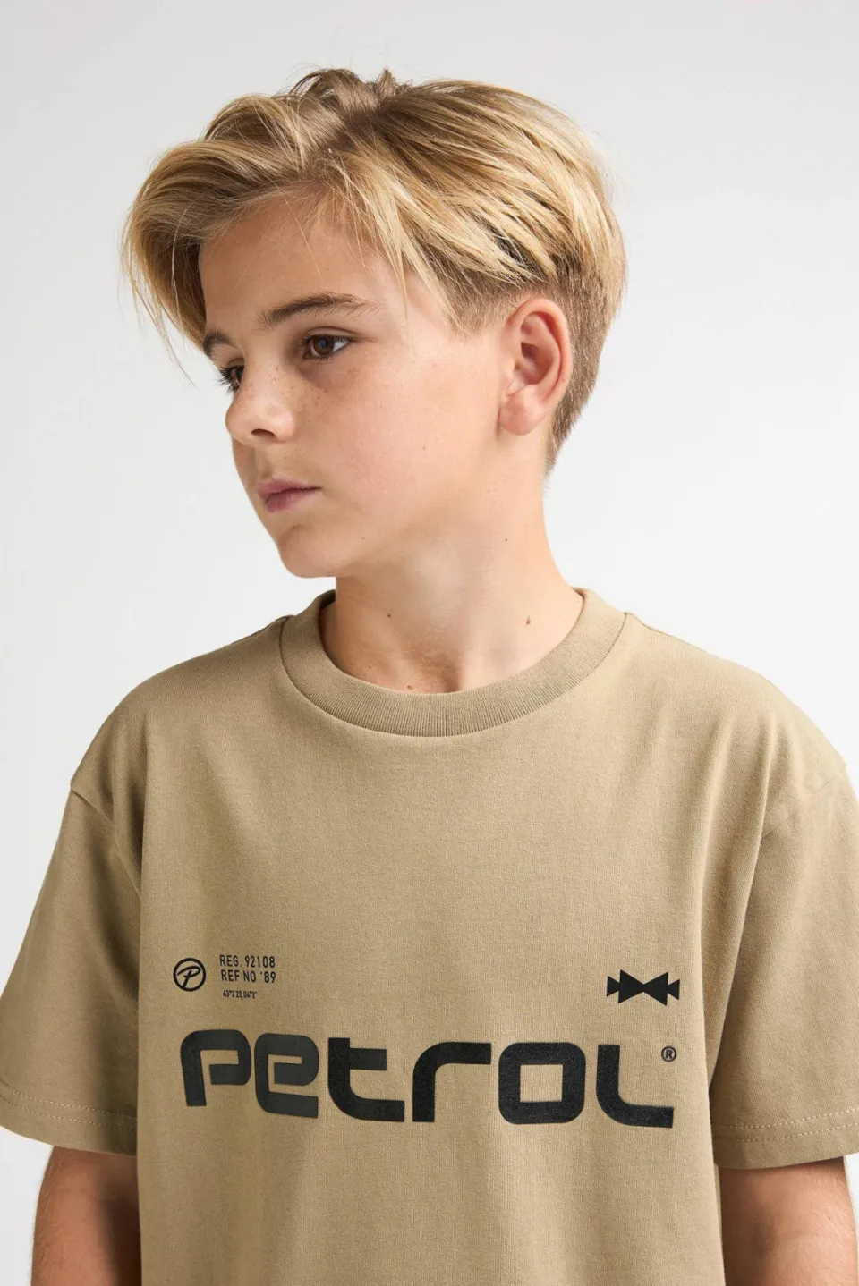 Petrol Industries zand T-shirt, foto 5