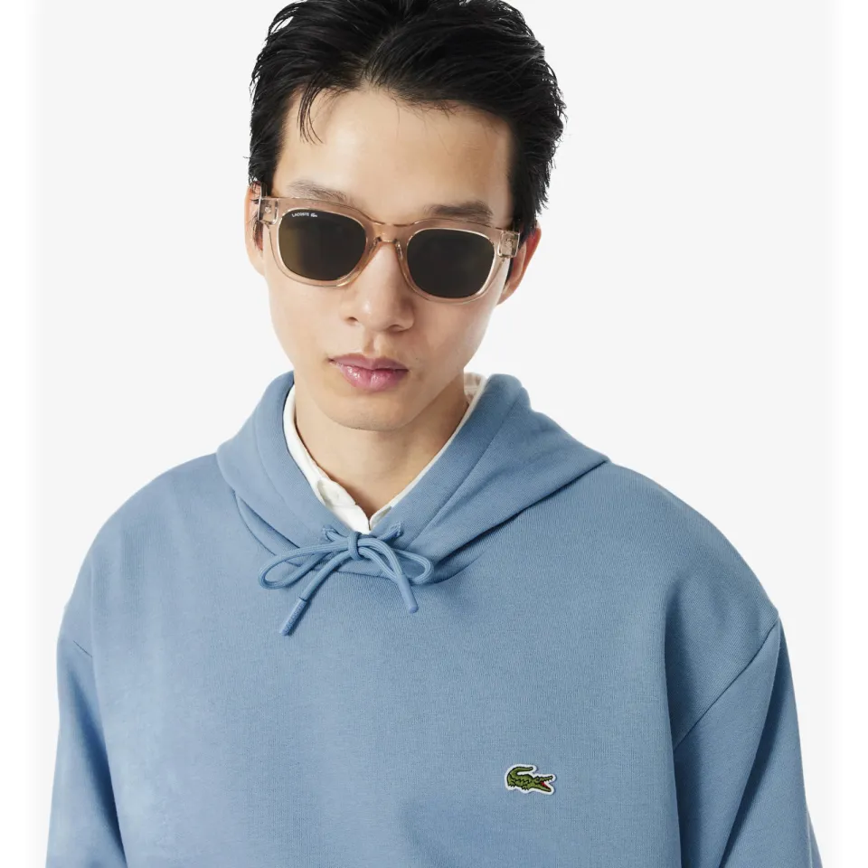 Lacoste regular fit hoodie - blauw, foto 4