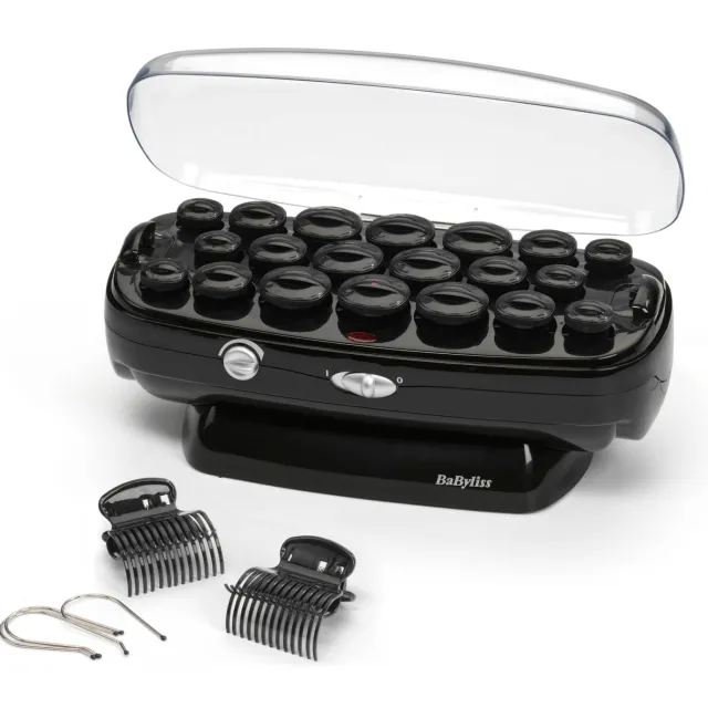 Babyliss Thermo Ceramic Rollers krulset - RS035E Zwart