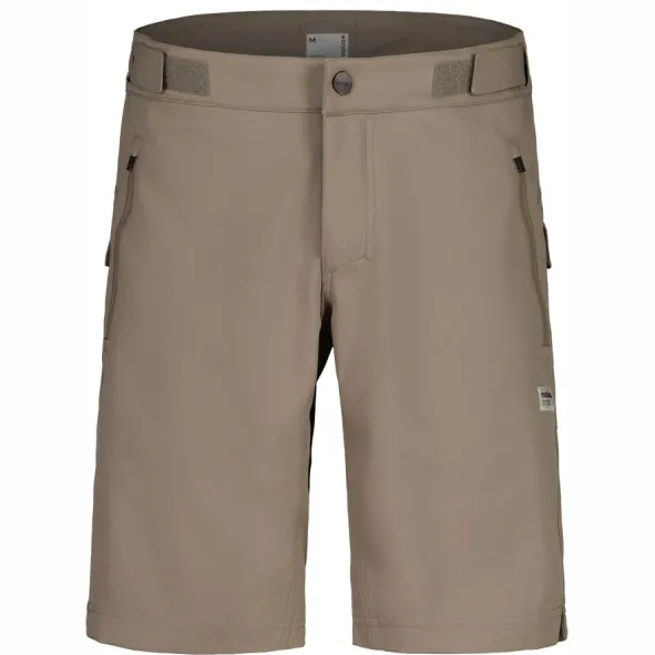 Maloja BardinM. korte fietsbroek beige/bruin