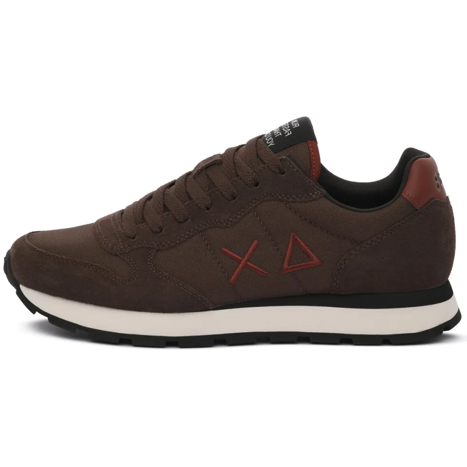 Sun68 Tom Solid sneakers bruin, foto 3