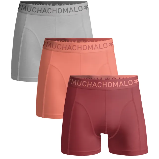 Muchachomalo Heren 3-pack Boxershorts Veelkleurig