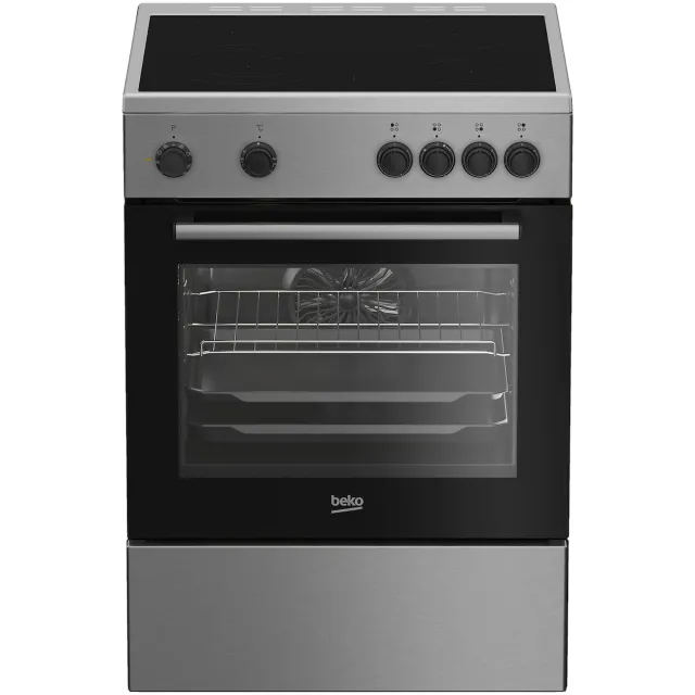 Beko FBM6701X keramisch fornuis inox